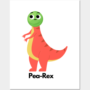 Humor | Pea-Rex | Dinos | Dinosaurs | Bee | Gift for Dino Fans Posters and Art